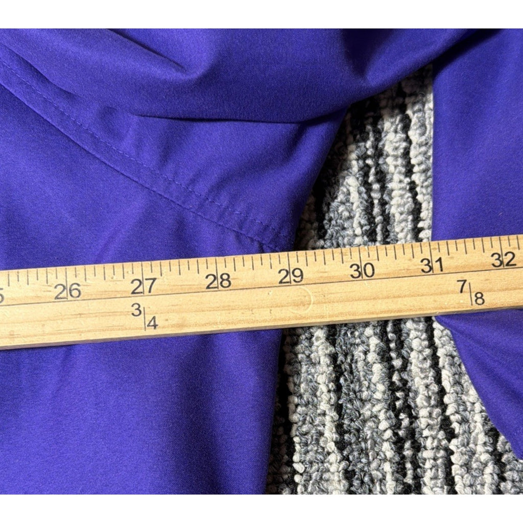 LSU Tigers Vintage Ashworth Pullover Pockets Adult XL Windbreaker Jacket Purple