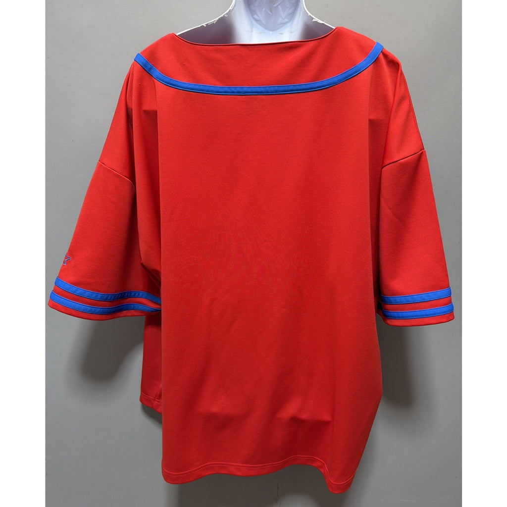 Ole Miss Rebels Starter Stitched baseball jersey Red 3XL vintage 90s