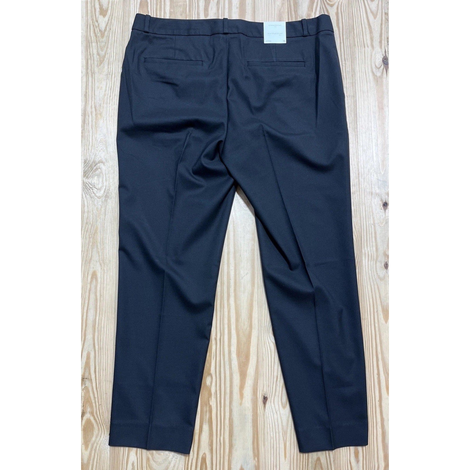 NWT Banana Republic Women’s 16P Ryan Fit Black Dress Pants Mid Rise Straight Leg