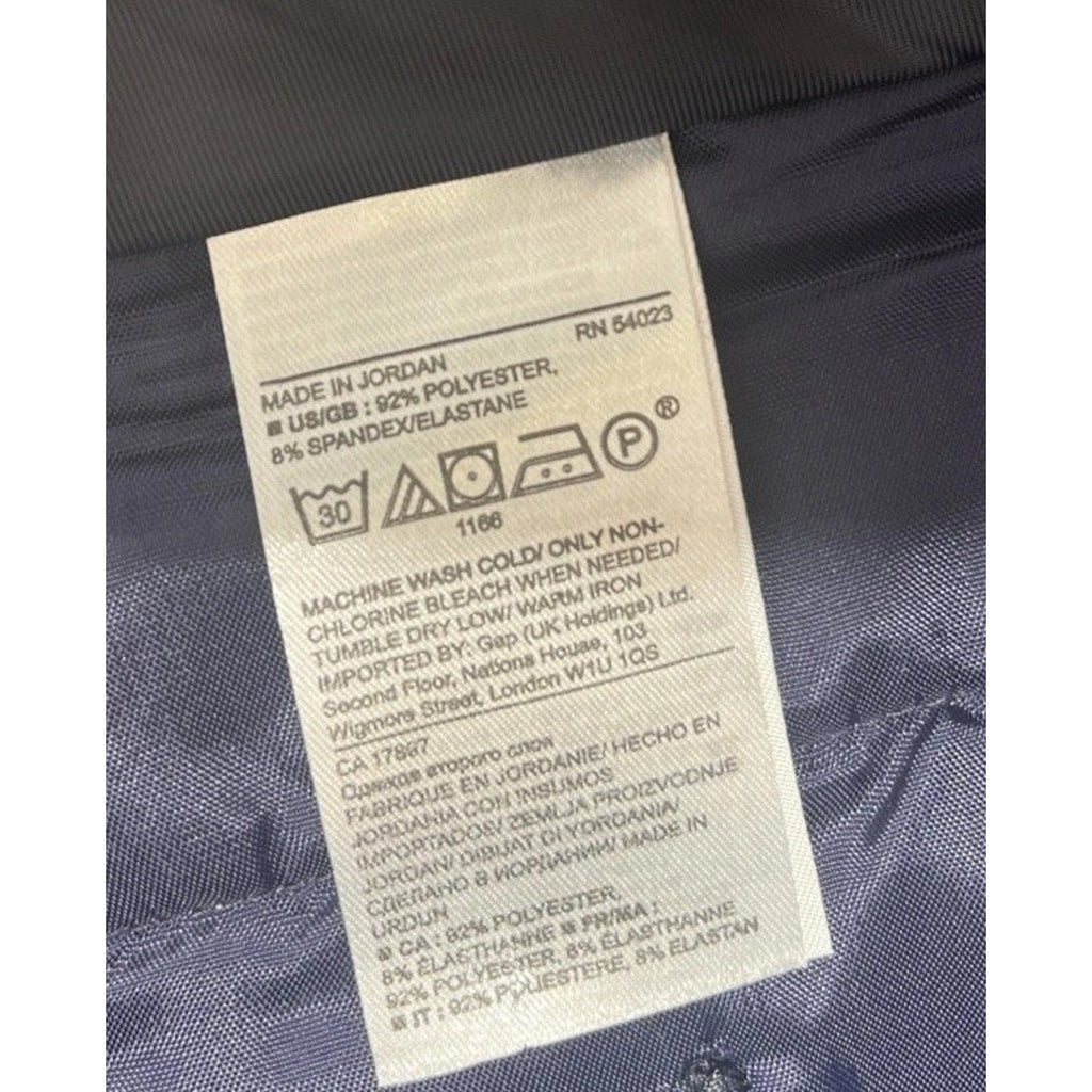 NWT Banana Republic Avery-Fit Dot Pant, Navy SIZE 14