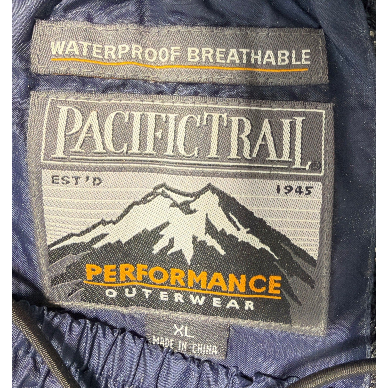 Pacific Trail Storm Tech Packable Performance Breathable Waterproof Pants XL