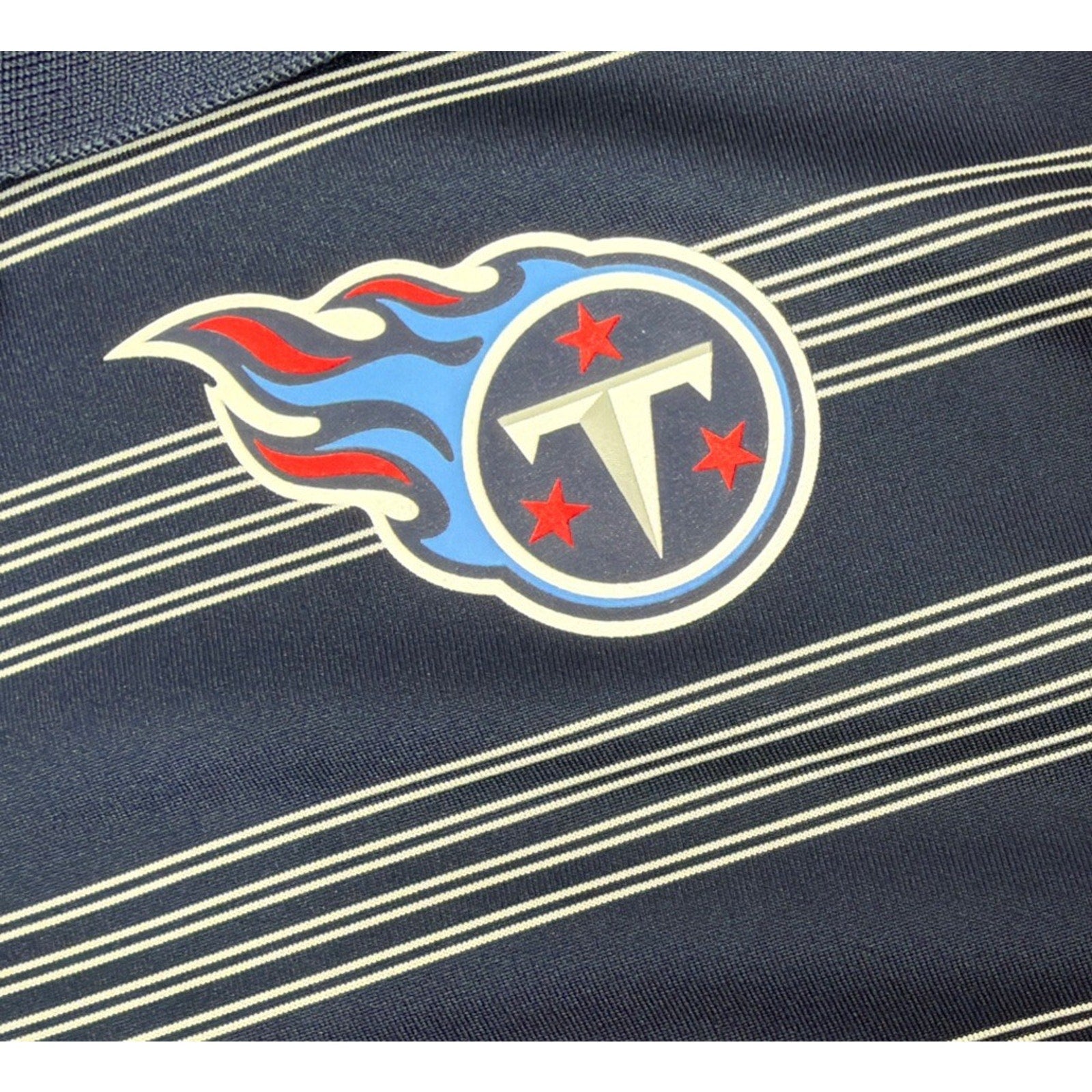 Tennessee Titans Nike Polo Shirt Mens XXL Navy On Field Apparel NFL Logo