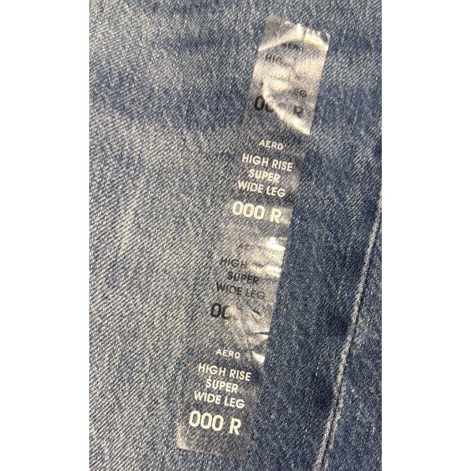 High Rise Super Wide Leg Aeropostale Denim Jeans 24x30