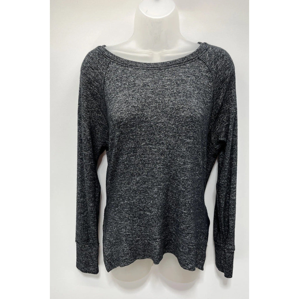Calvin Klein Performance Quick Dry Top Charcoal Gray Athletic Fleece M