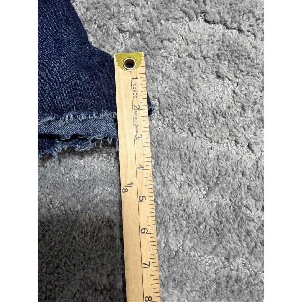 Levi's 501 XX Jean Shorts Women's Size 27 Dark Wash Denim High Rise Raw Hem New