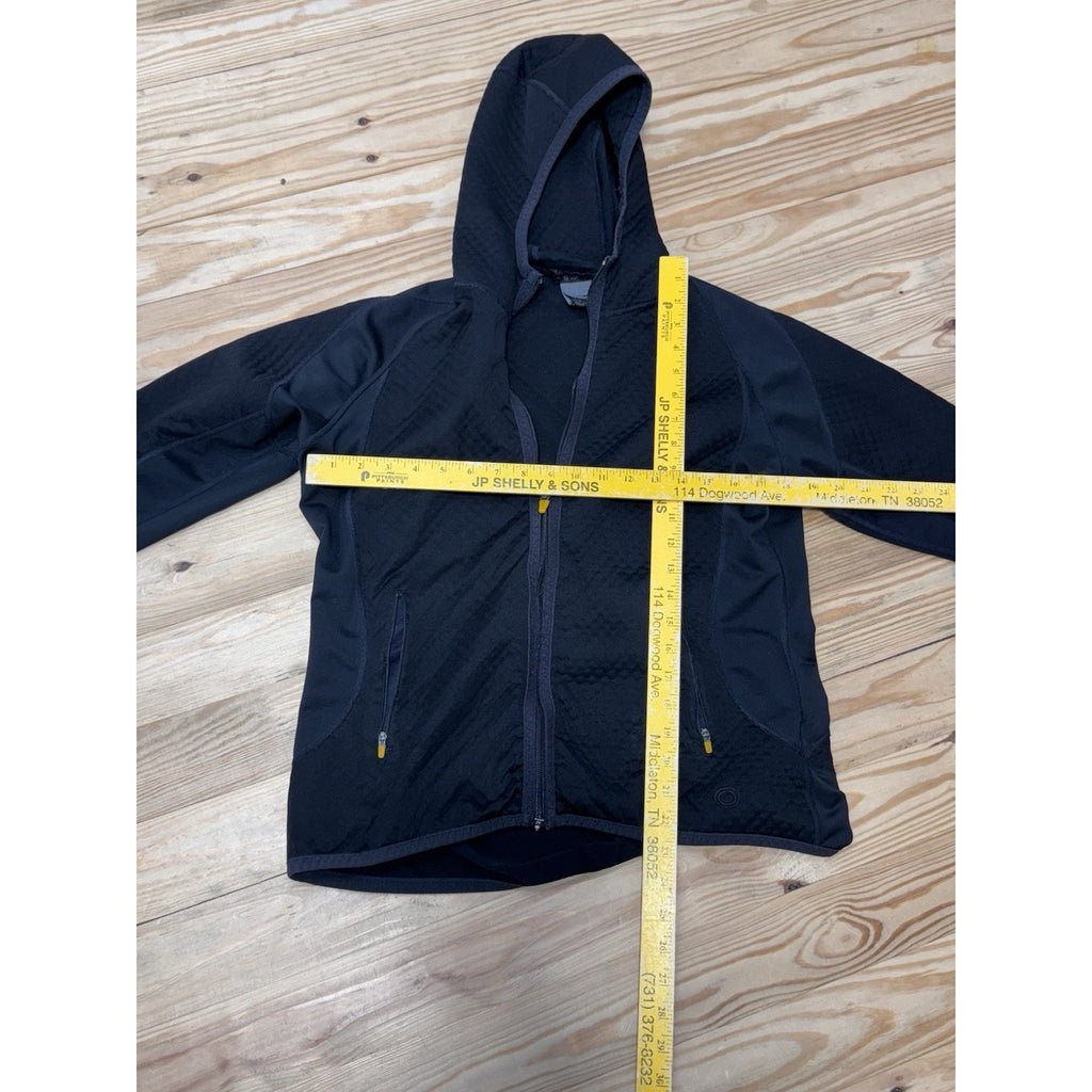 Nike Sphere Fleece Hoodie Black With Thumb Holes Play wear Boys Large Size 14/16