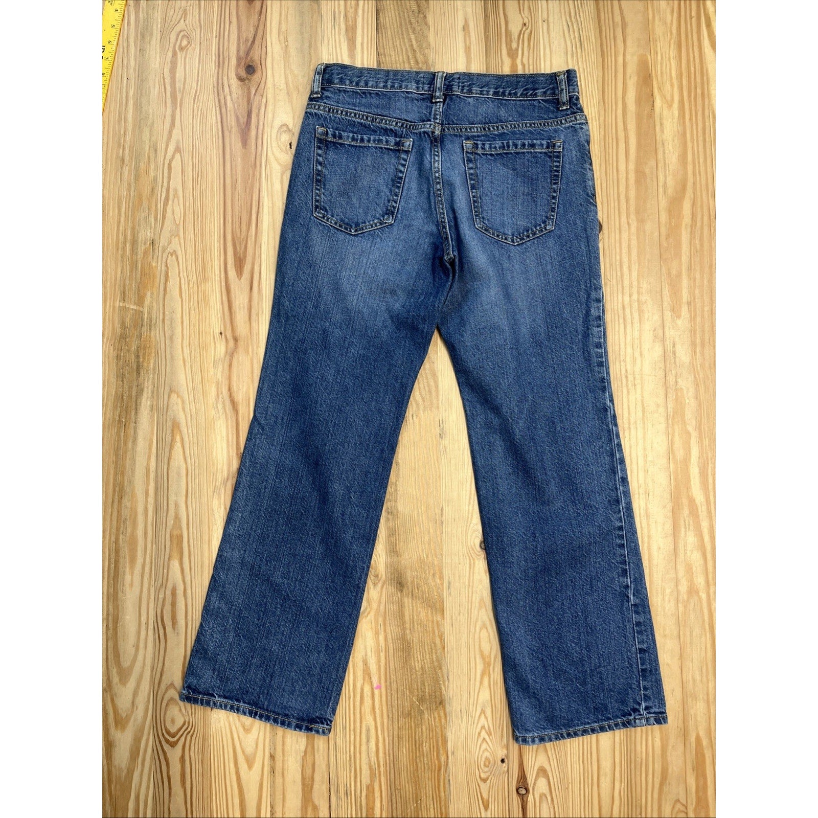 Old Navy Boys Denim Jeans Boot-Cut Semi Evase 12 Husky 29x27