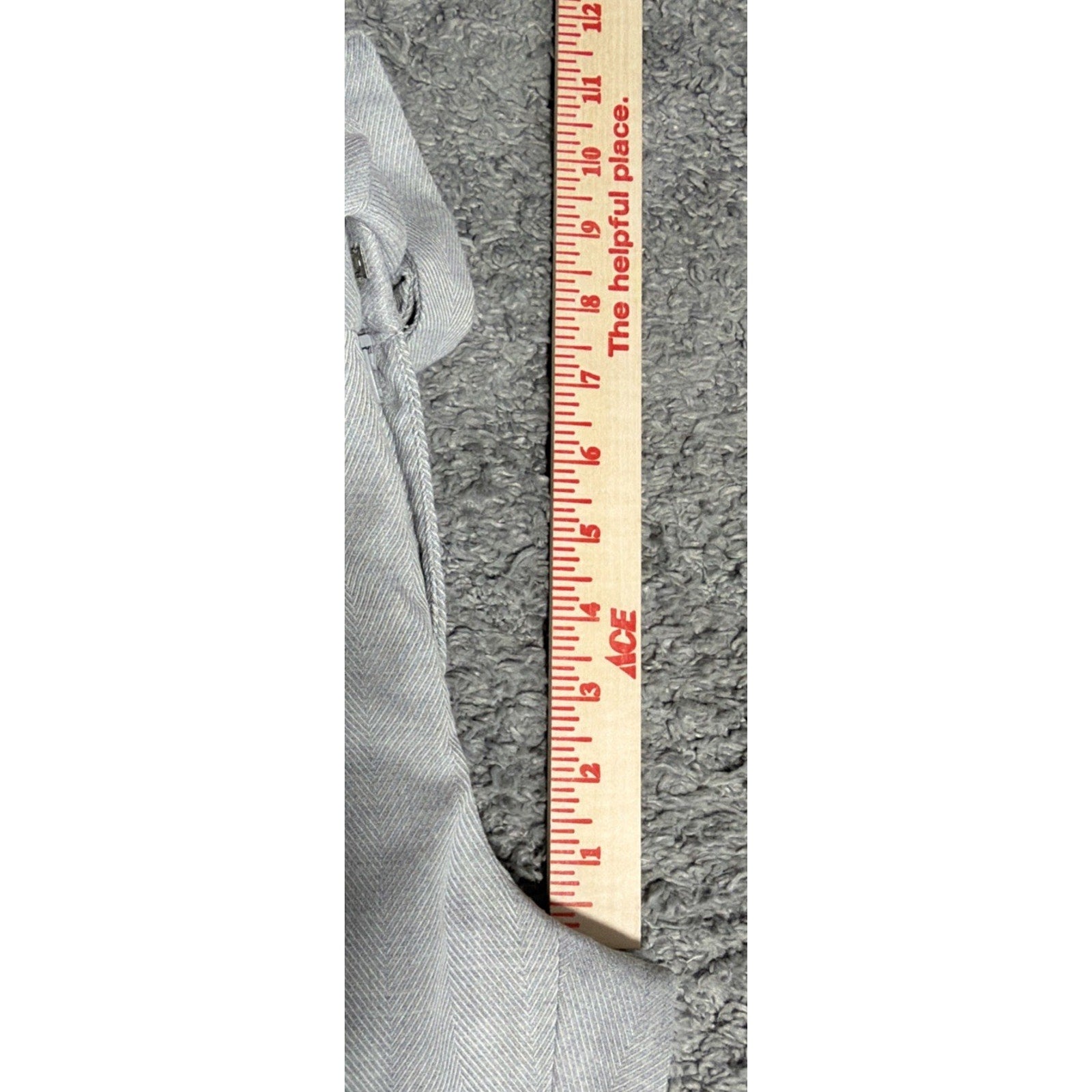 Banana Republic Womens 4 Avery Herringbone Tie Waist Tailored Ankle Pants