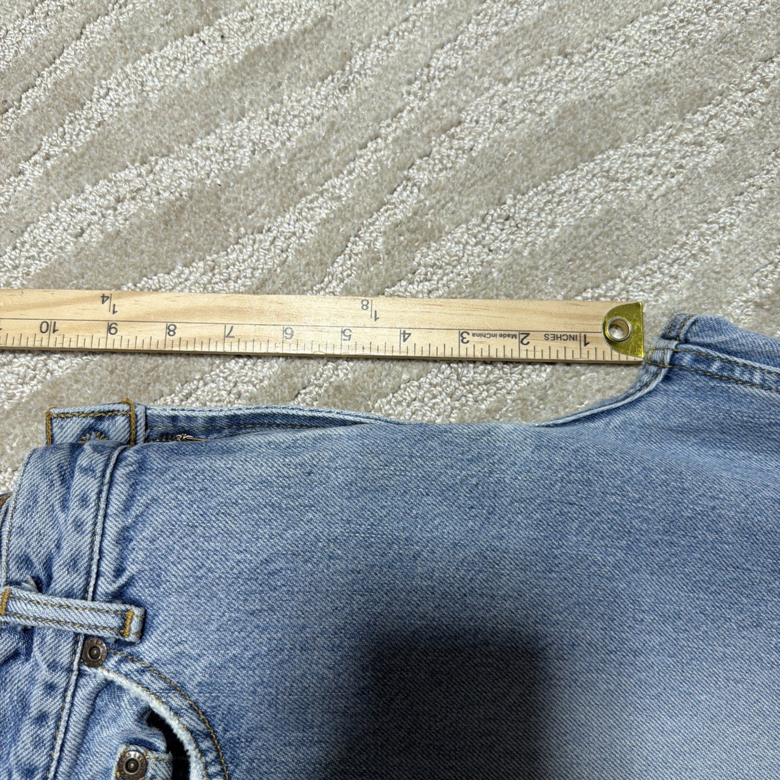 Vintage Women's Express Jeans Precision Fit Low Rise Boot Cut Size11/12 32x32
