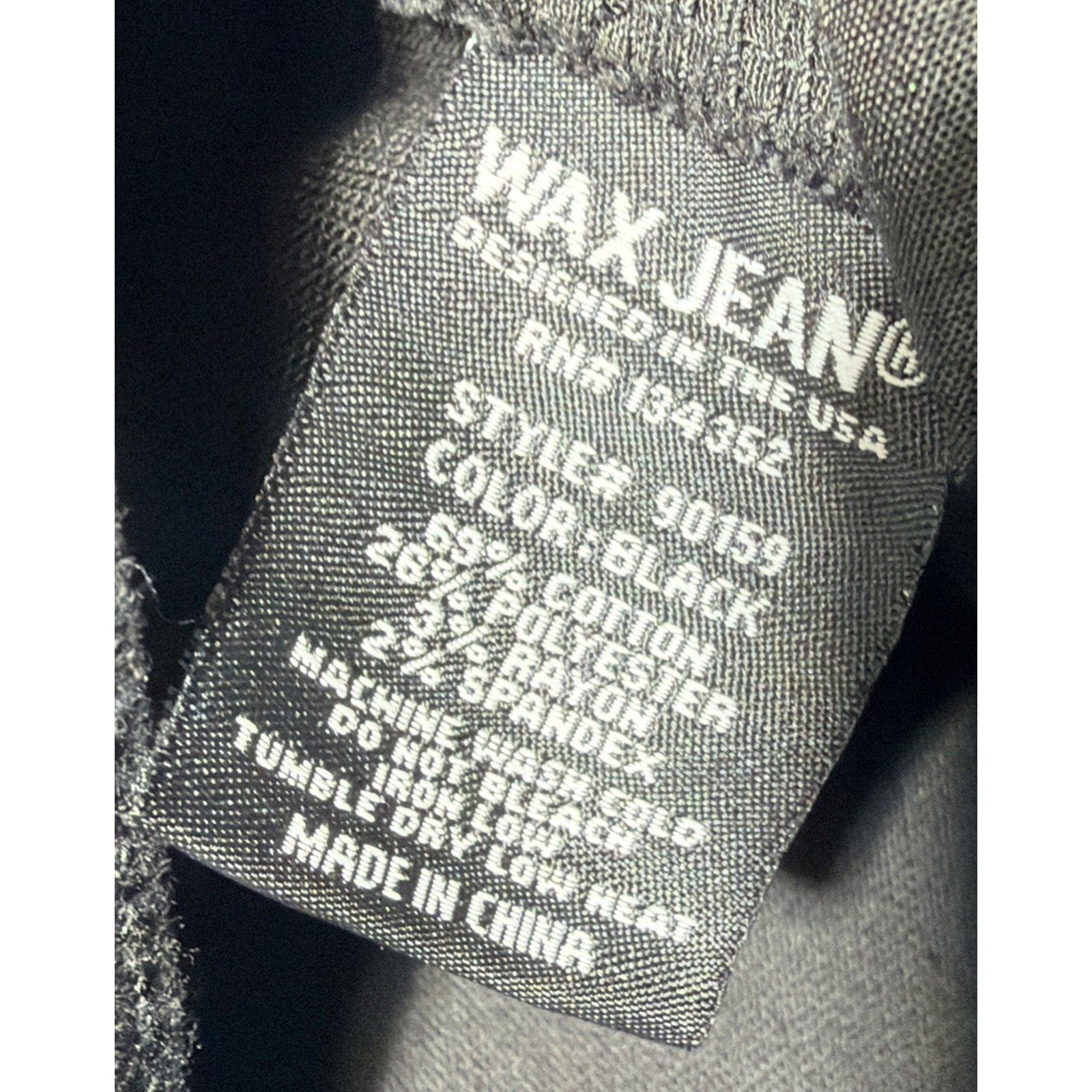 WAX Jeans Women's Size Large Stretch Midi Skirt Button Fly Black Wash NWT