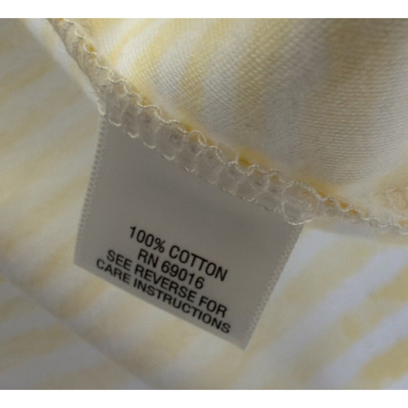 Studio Works women Yellow White Stripe Studio Tee Shirt Top size Plus Sz 1X NWT