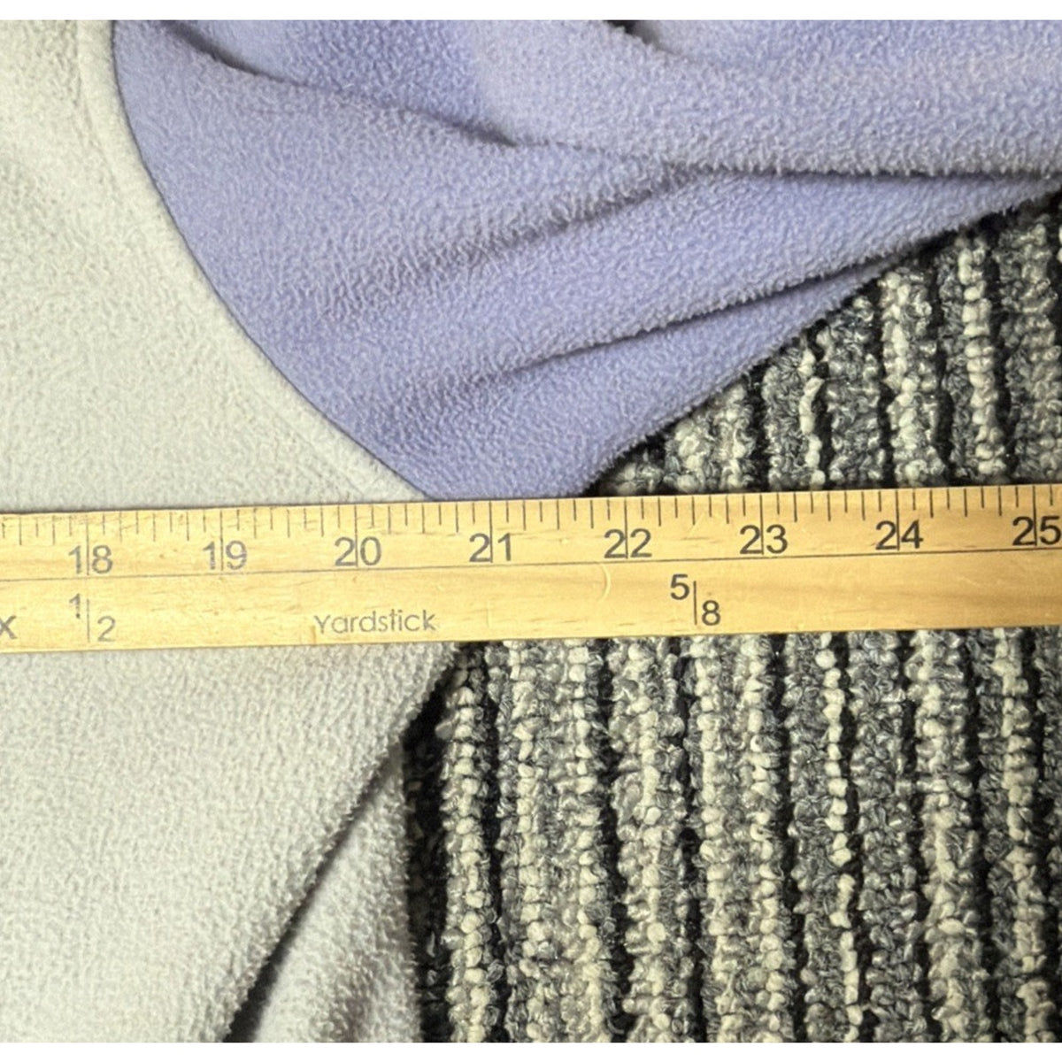 NORTH FACE Girls XL Purple Gray Full Zip Long Sleeve Fleece Jacket