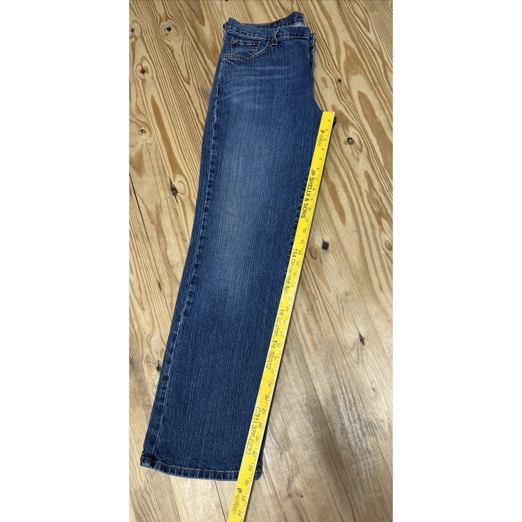 Lucky Brand Dungarees Jeans Size 31x32 Classic Fit Medium Wash Josie