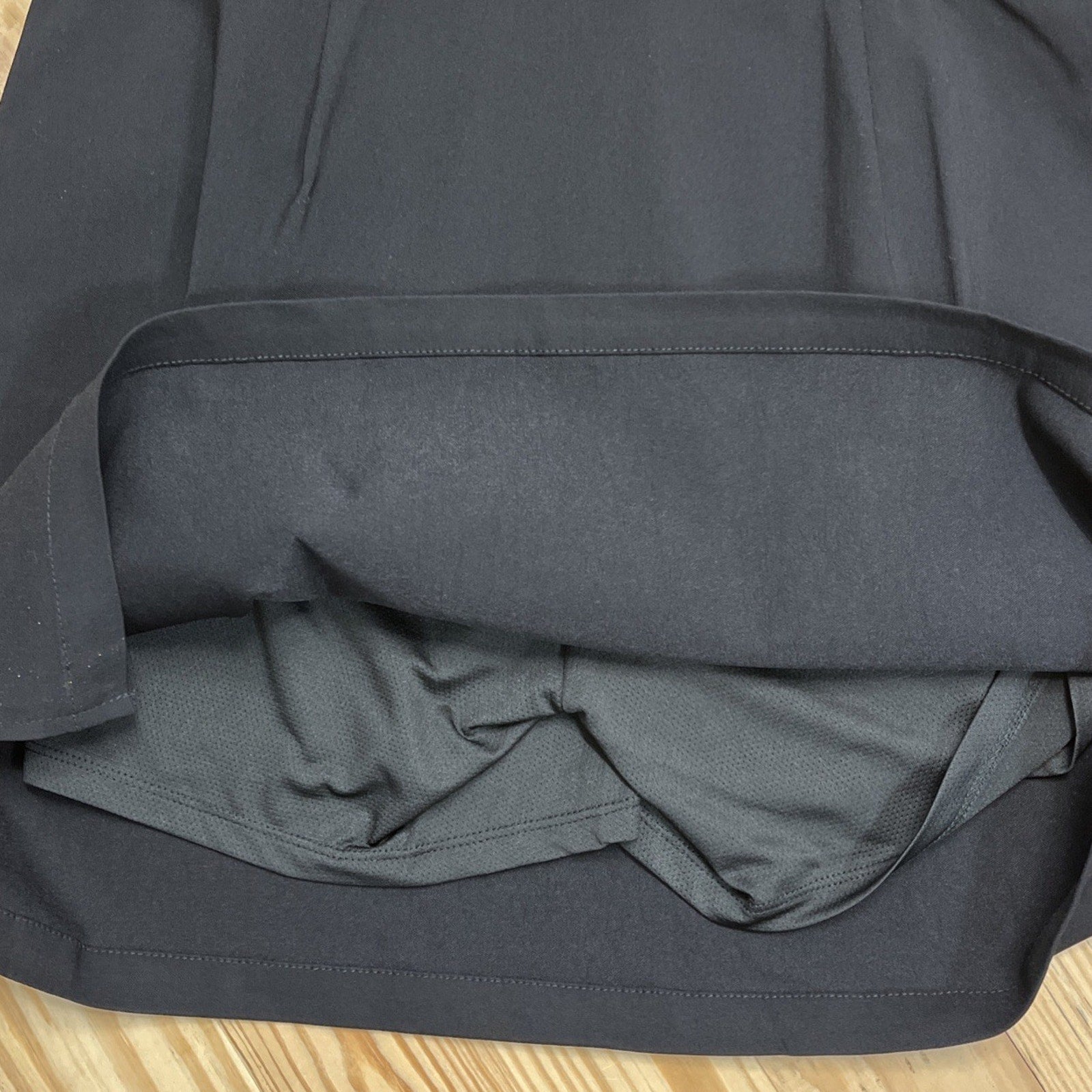 Rafaella Comfort Black Skort NWT "Fits Your Shape Moves With You" Women's Small