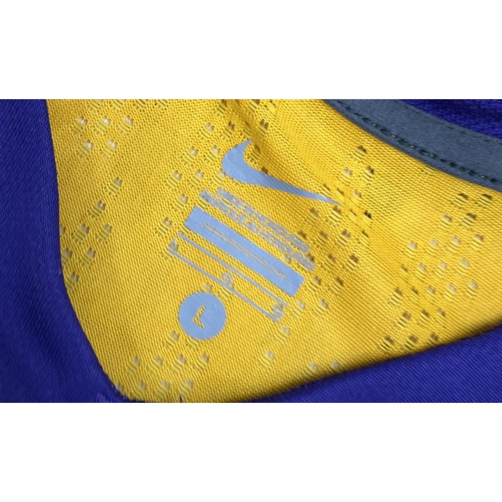 Nike Mens Basketball Jersey LSU Tigers #00 Large Sample Stitched Sewn NWT FS!