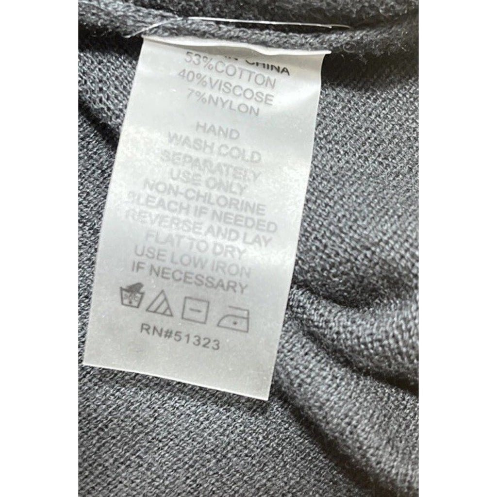 Women's Chaus Black Lightweight Sweater w/ Gold Studs detailing - Size L NWT