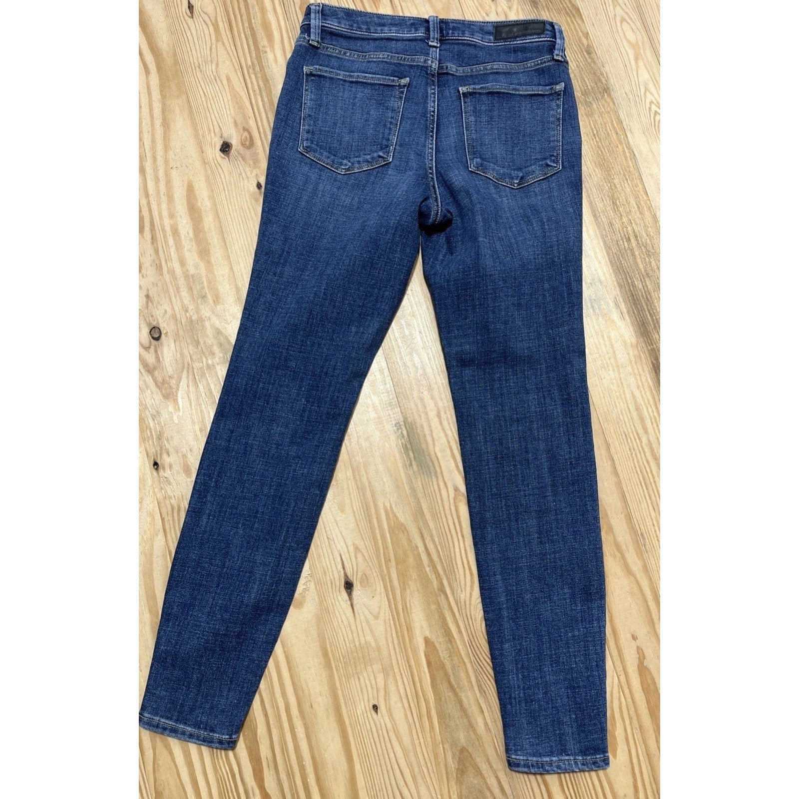 Calvin Klein Women's Size 6 Blue Jeans High Rise Easy Fit Stretch 28x28