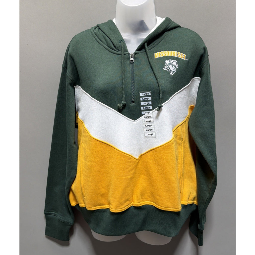 Missouri S&T Miners NCAA College Champion Hoodie Sweatshirt Size Large NWT