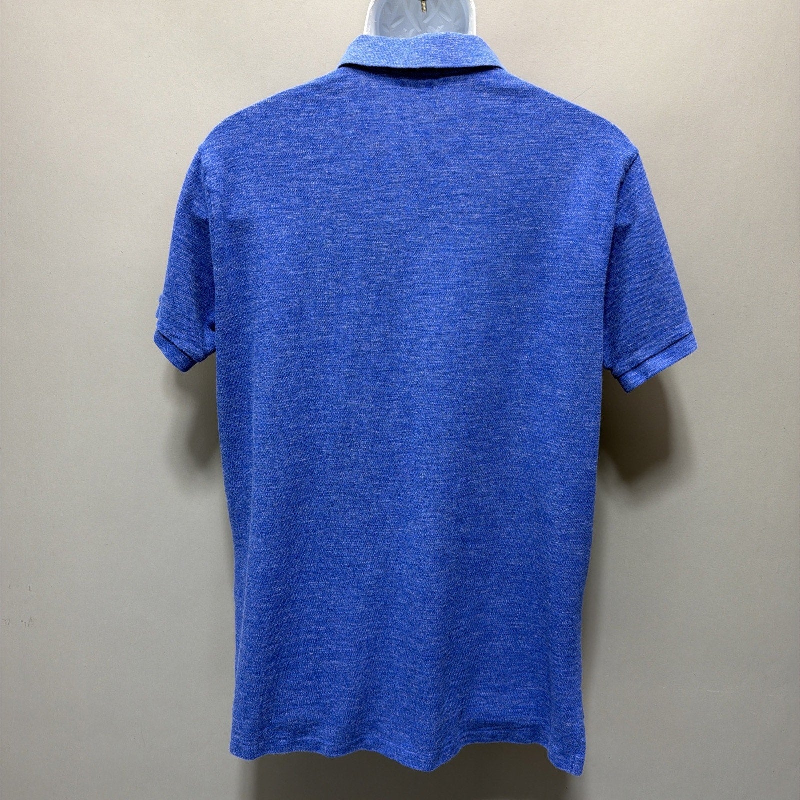 Polo Ralph Lauren Custom Fit Men’s Heather Blue Polo Shirt Size Large