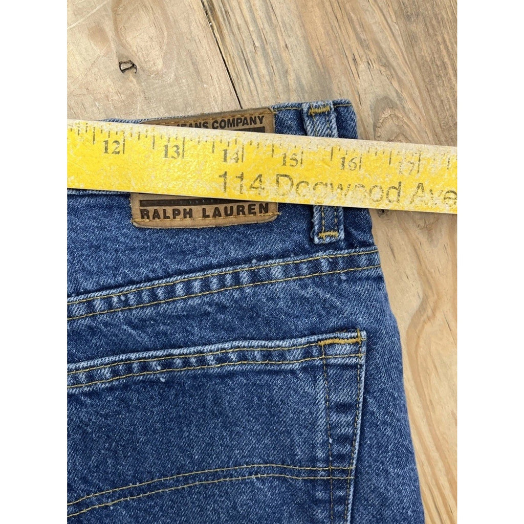 Vintage Ralph Lauren Polo Jeans Co Blue Jeans Relaxed Taper Fit 14 x 29