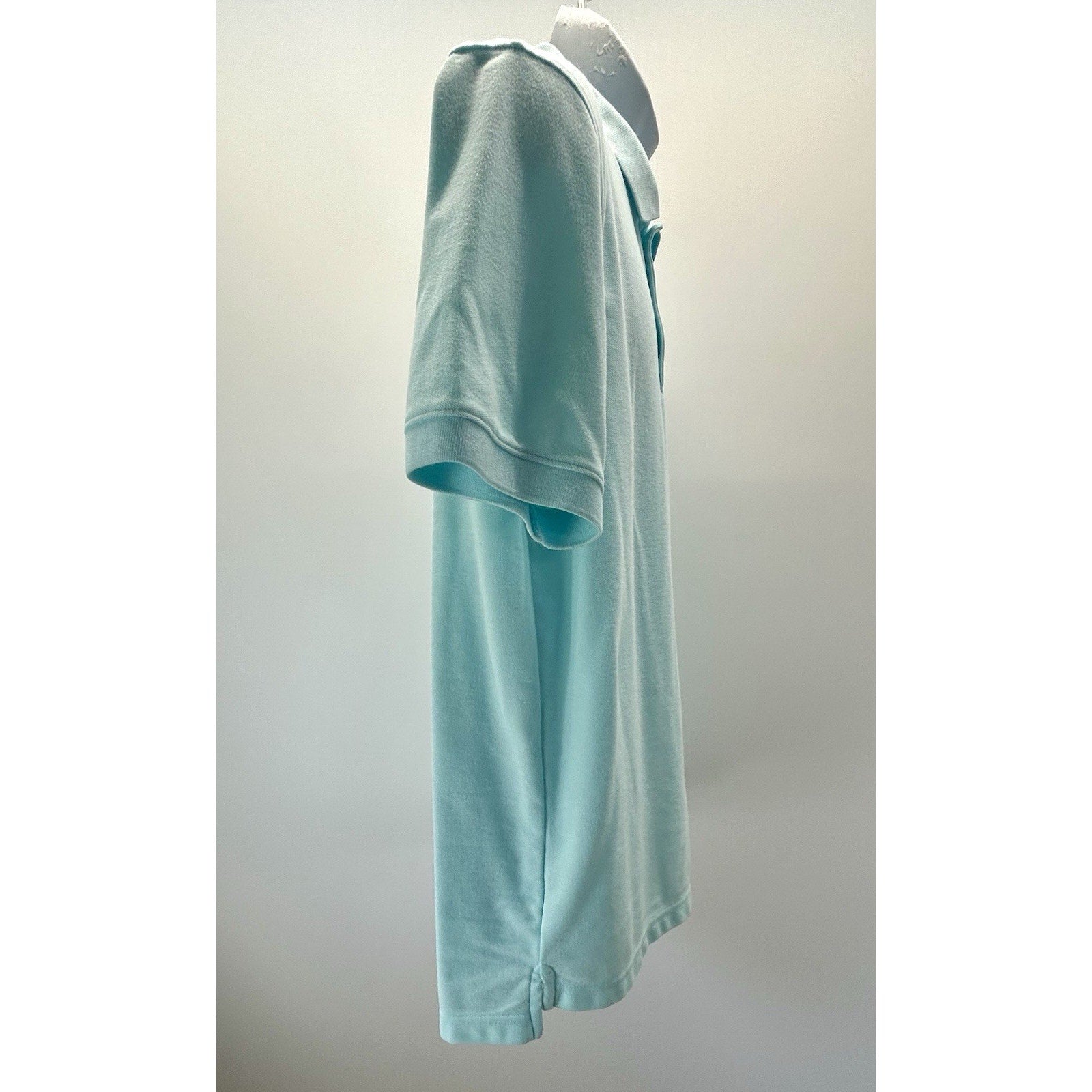 Croft & Barrow Men's Teal Blue Golf Signature Polo Shirt L