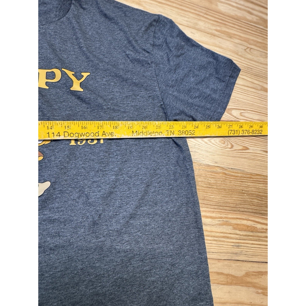 Happy Est. 1937 Walt Disney World Dark Gray T-Shirt XL No Tag Snow White