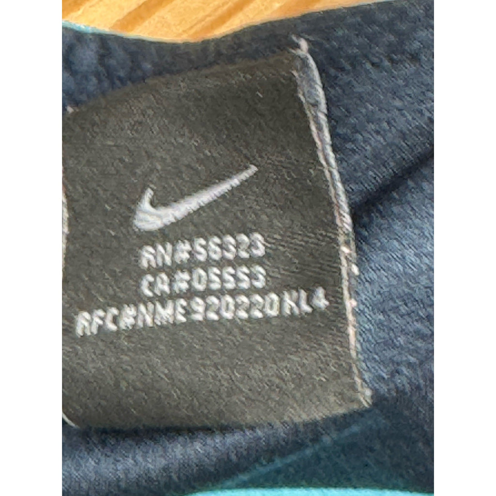 Nike Golf 1/4 Zip Long Sleeve Blue Black Pullover Kids Size Large 12/14