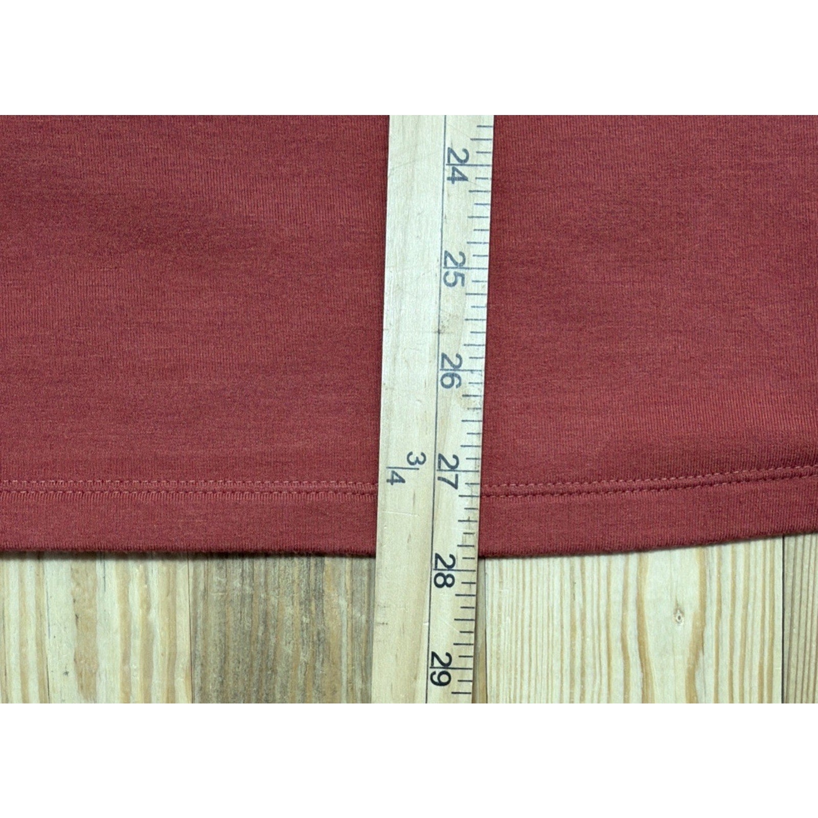 Banana Republic Shirt Top Womens XL Coral Orange Minimalist Long Sleeve Stretch