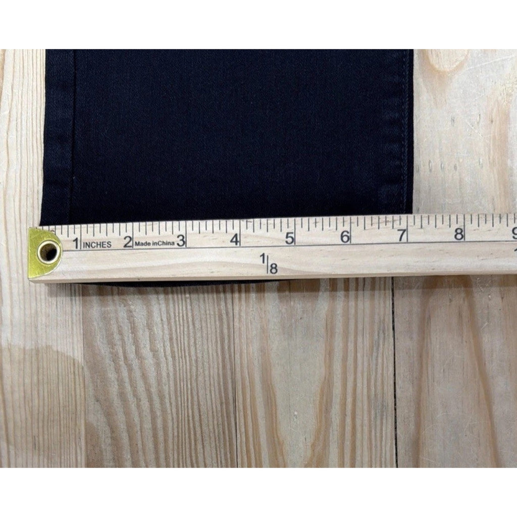 NYDJ Black Denim Sheri Slim Lift Tuck Sure Stretch Jeans Women’s Size 14