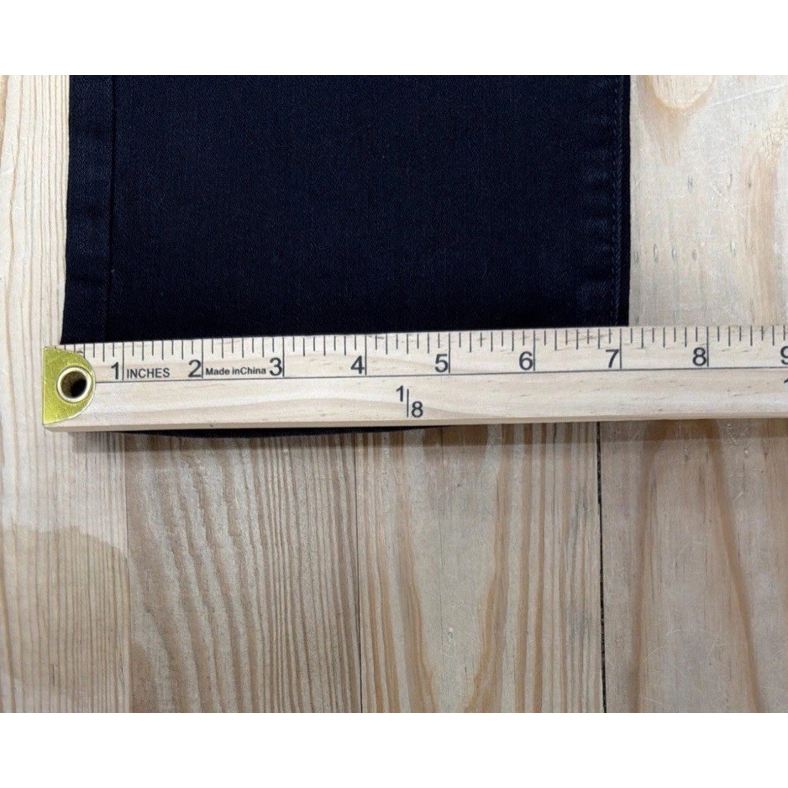 NYDJ Black Denim Sheri Slim Lift Tuck Sure Stretch Jeans Women’s Size 14