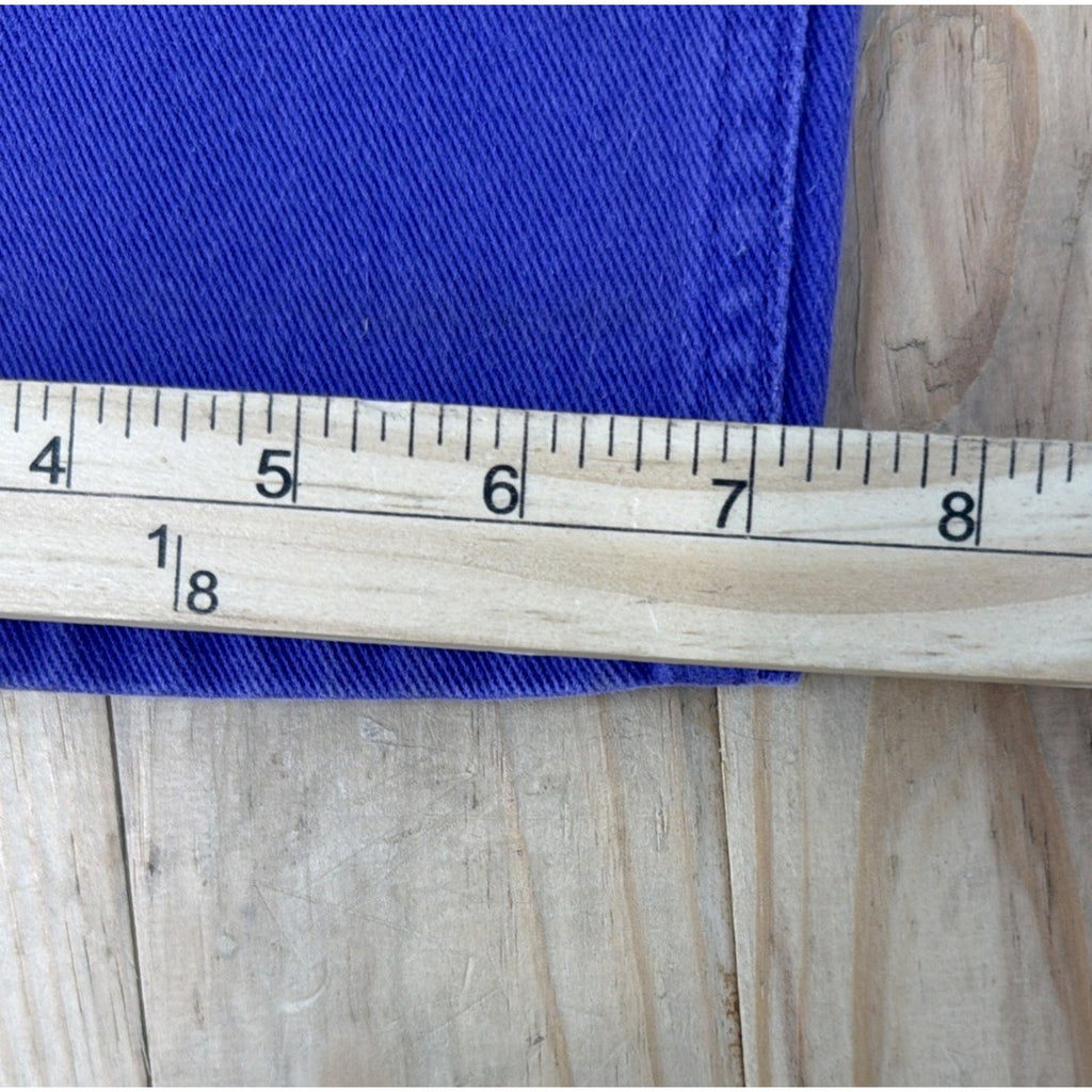 Vintage Polo RALPH LAUREN Purple 100% Cotton Relaxed Fit Jeans Size 12 X 31