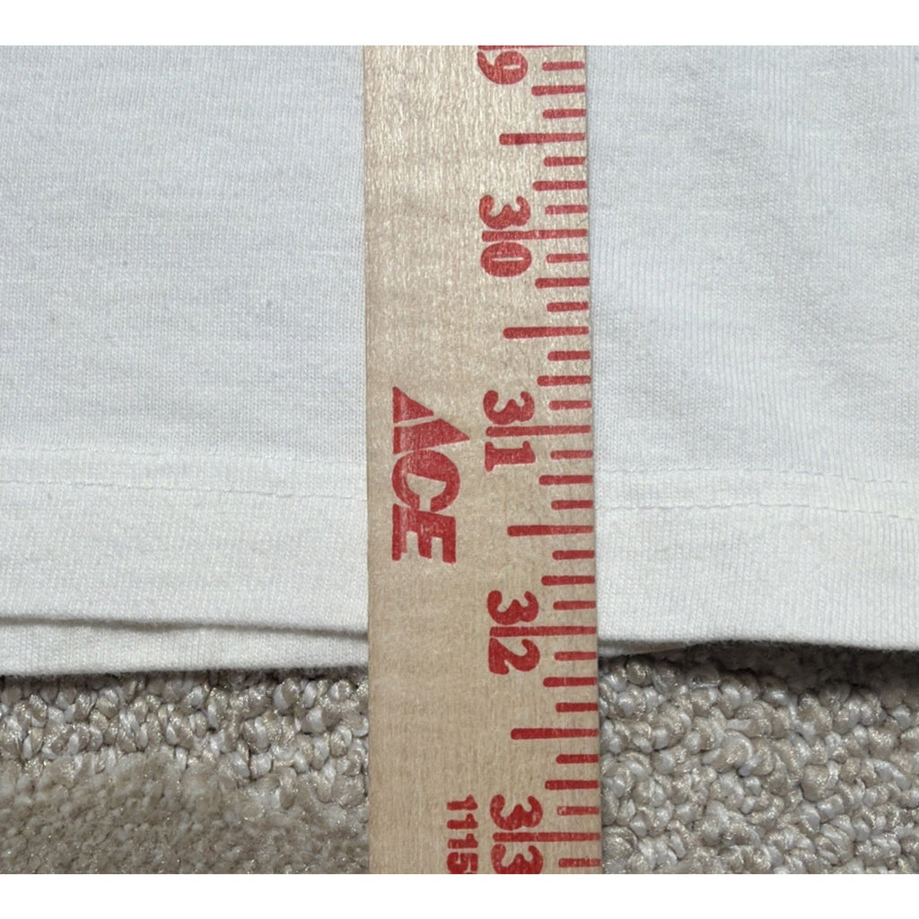 Vintage Polo Ralph Lauren Men's XXL Jersey Long-Sleeve T-Shirt in White