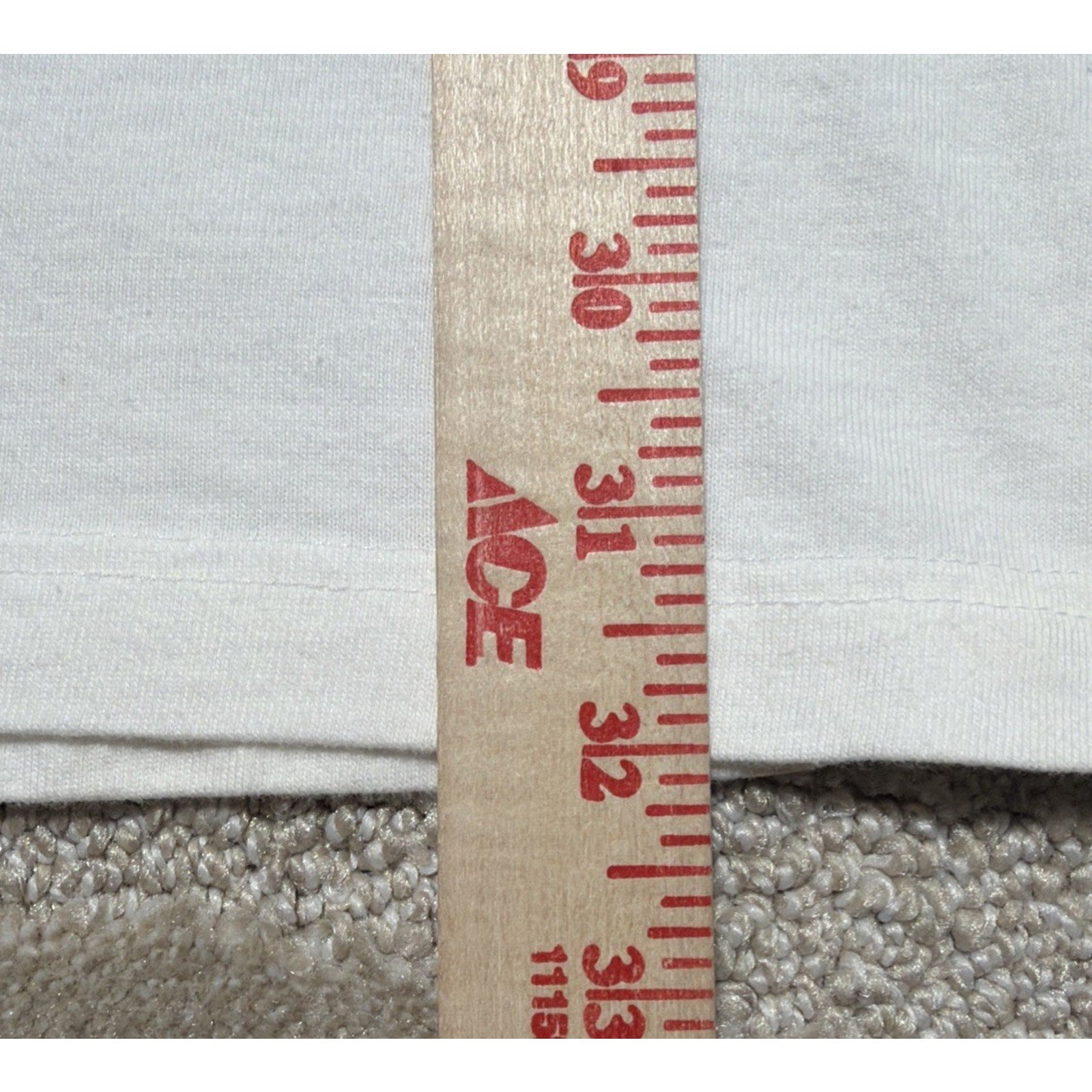 Vintage Polo Ralph Lauren Men's XXL Jersey Long-Sleeve T-Shirt in White