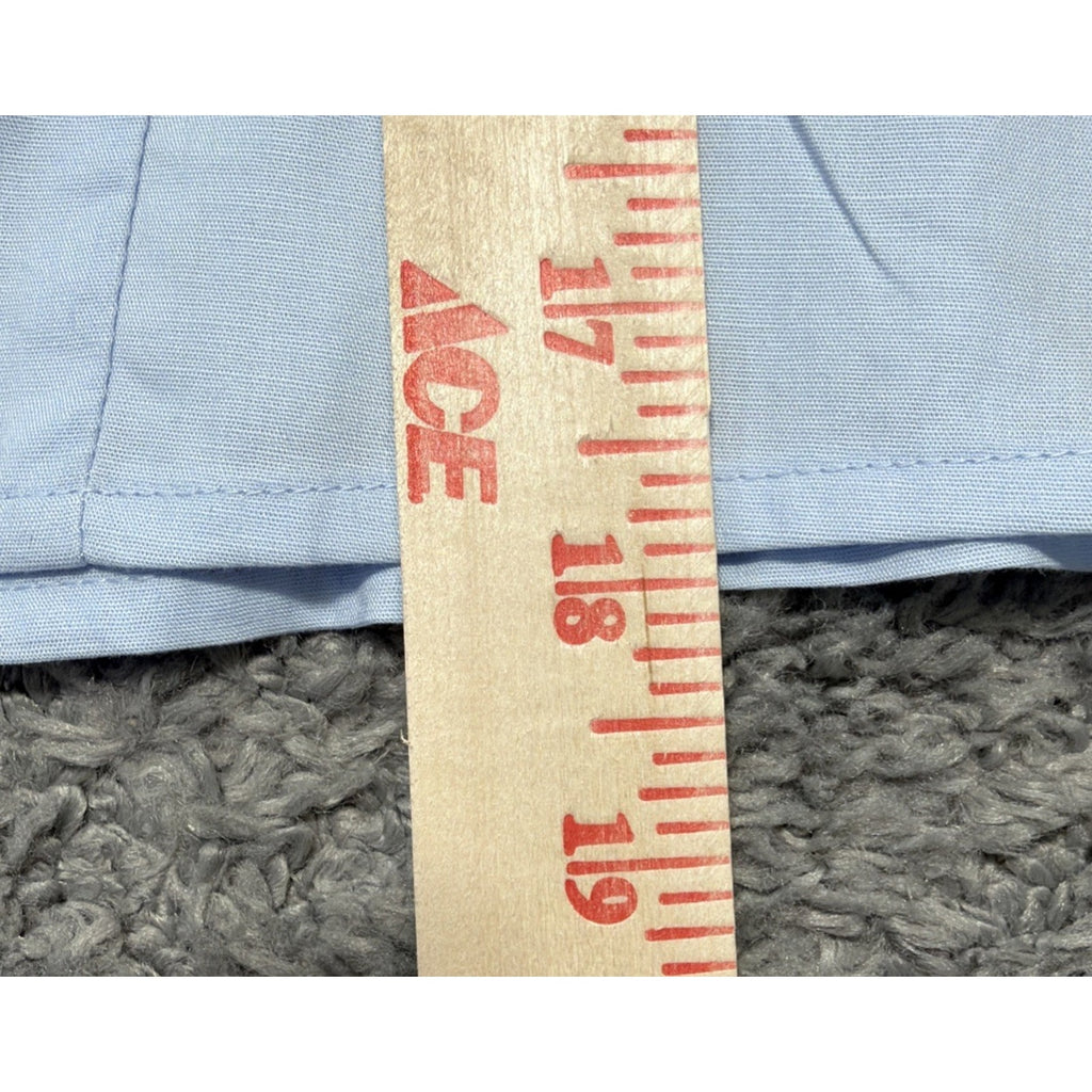 Wild Fable Women’s Blouse Long Sleeved Butt Down Bows Cropped Blue NWT Size L