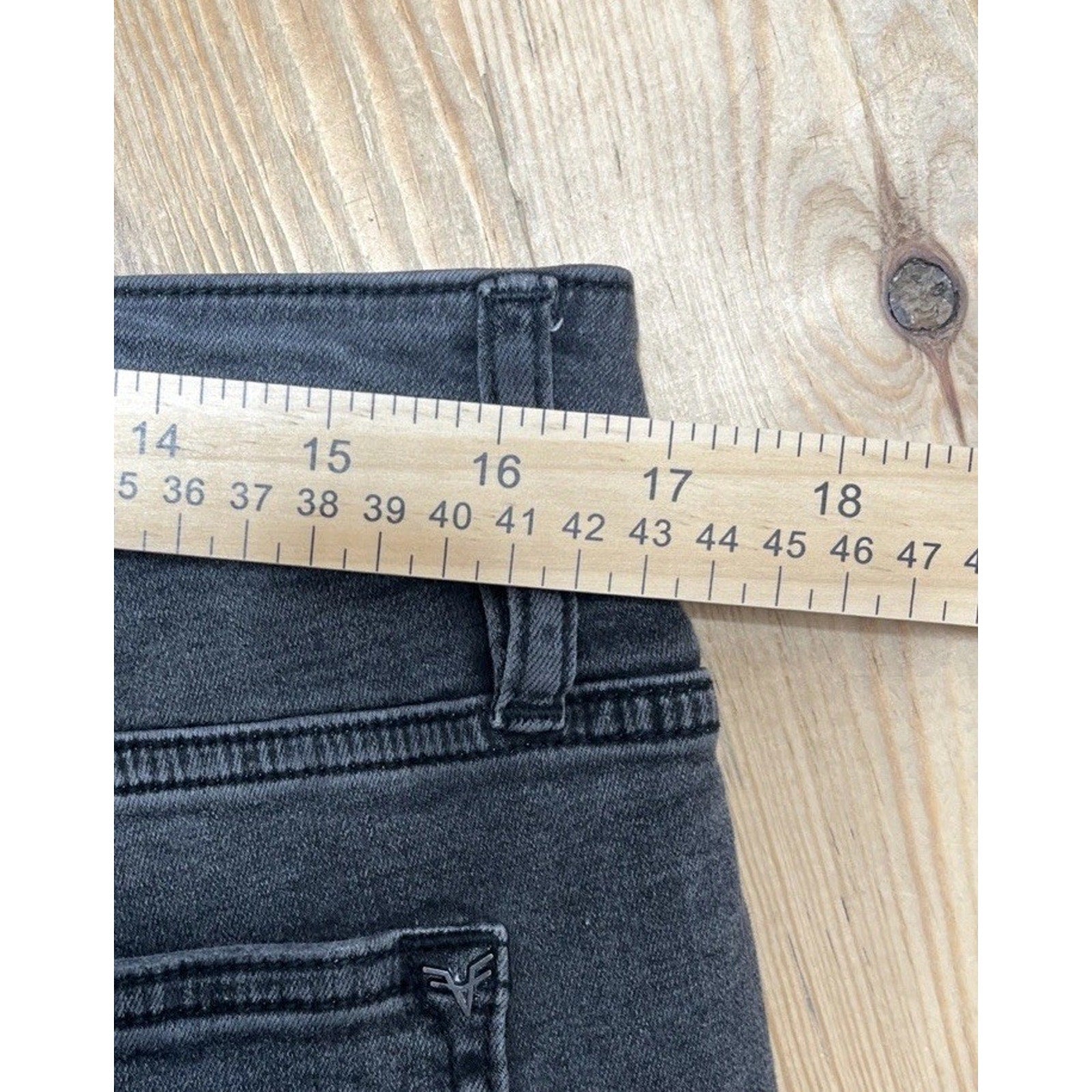 Vigoss Marley Straight mid rise denim Jean women’s size 16 33x28