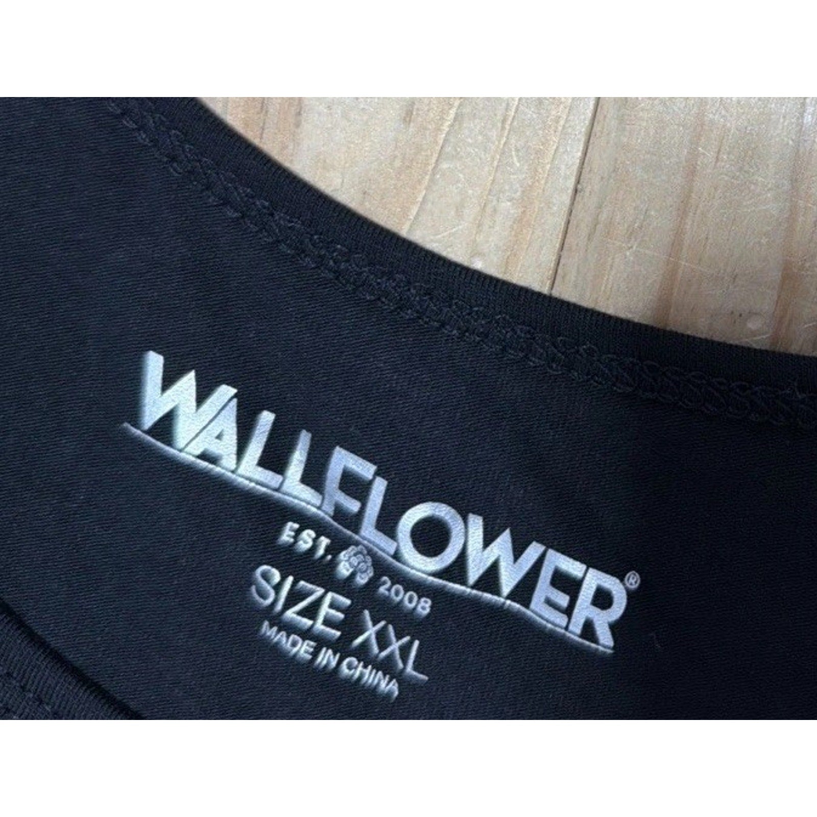 Womens Wallflower Black Babe Tank Top XXL NWT