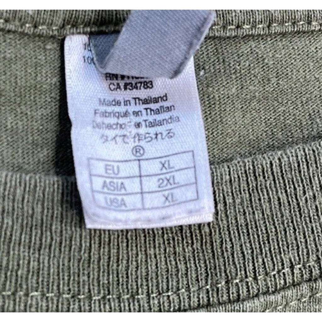 Sturgis 70th Annual Motorcycle Rally 2010 T-shirt Size Large Eagle Green