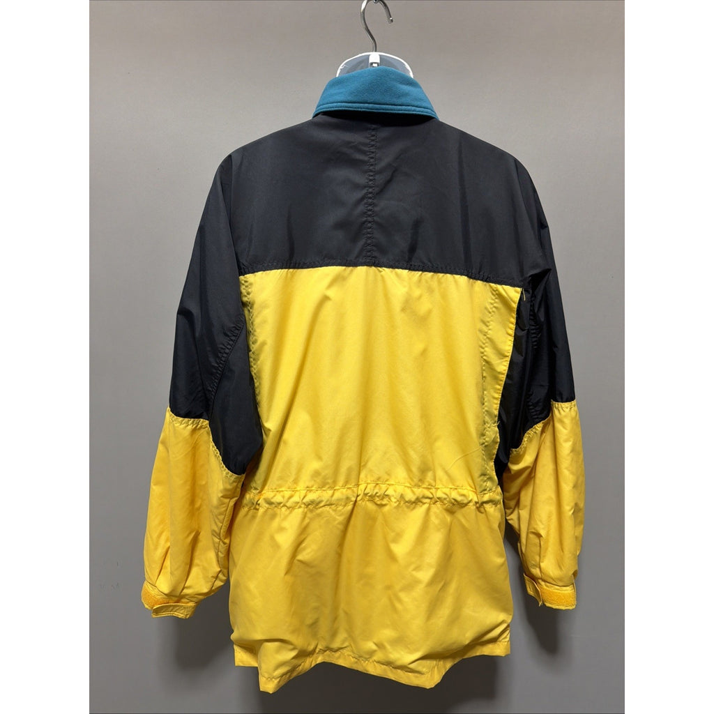 Vintage Columbia Jacket Men's Medium Yellow Williwaw Lightweight Ski Y2k