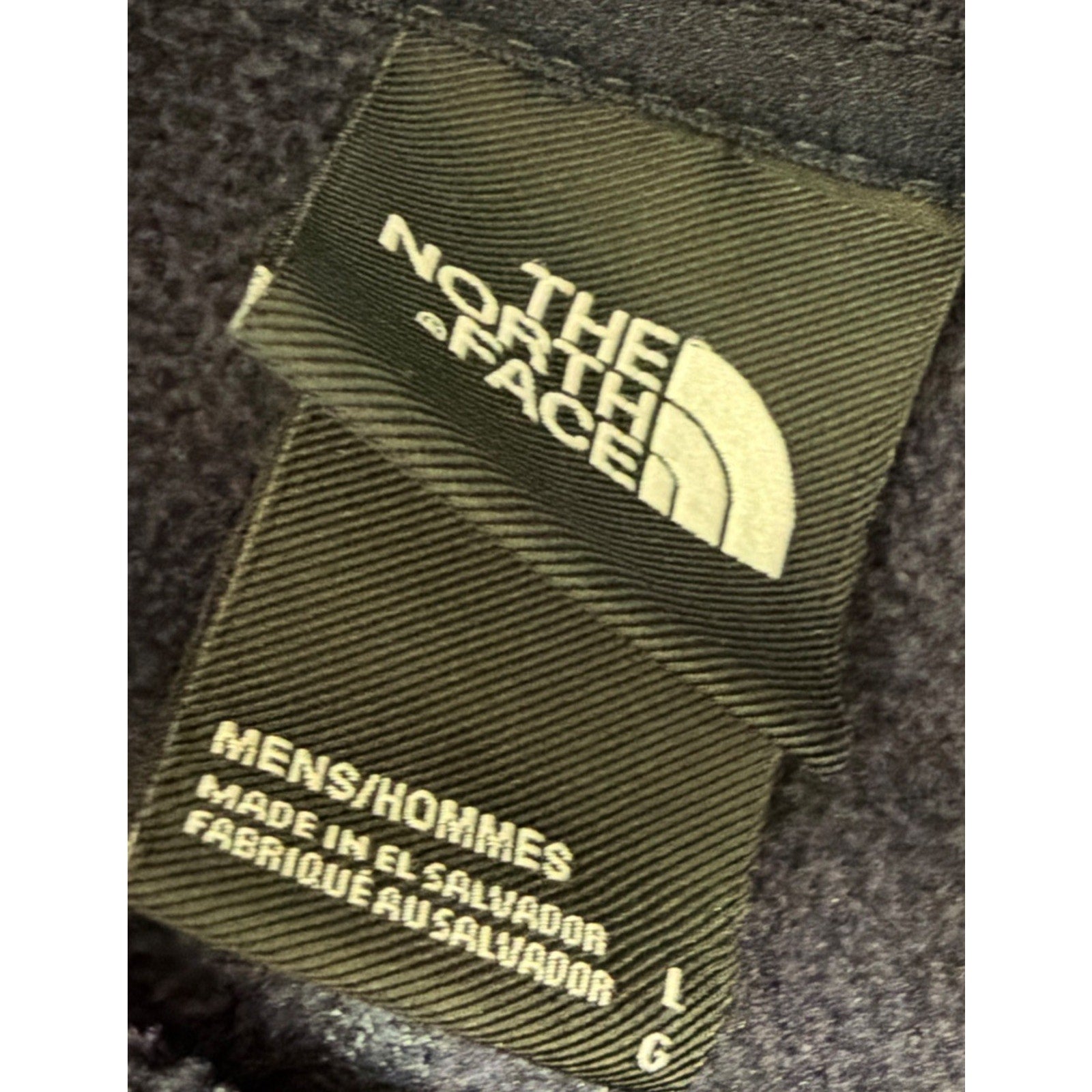 The North Face Men's Fleece Pullover Sweater Jacket 1/2 Zip Size Large Blue