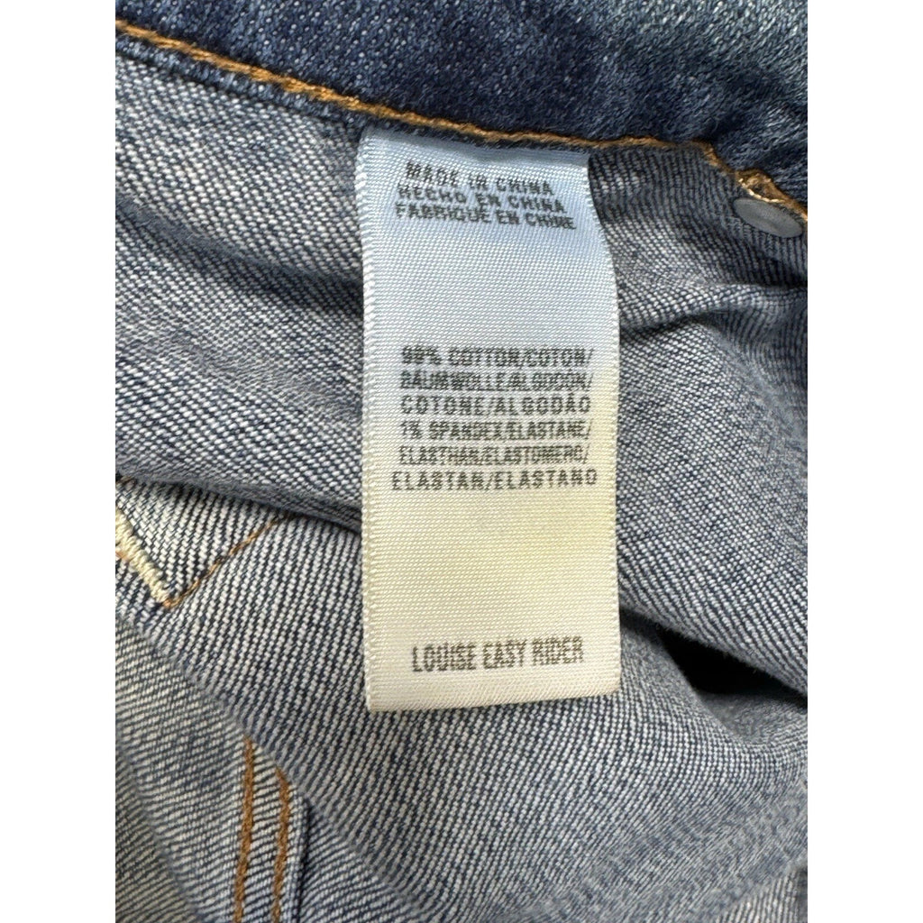 Y2K Lucky Brand Jeans Louise Easy Rider Low Bootcut Blue Jeans Women’s Size 29