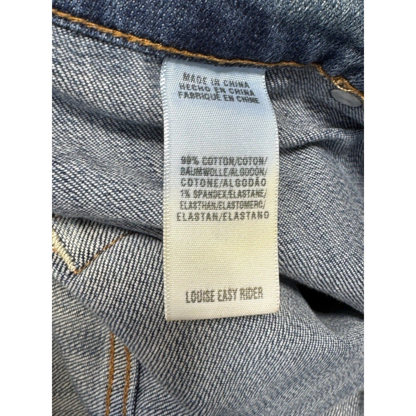 Y2K Lucky Brand Jeans Louise Easy Rider Low Bootcut Blue Jeans Women’s Size 29