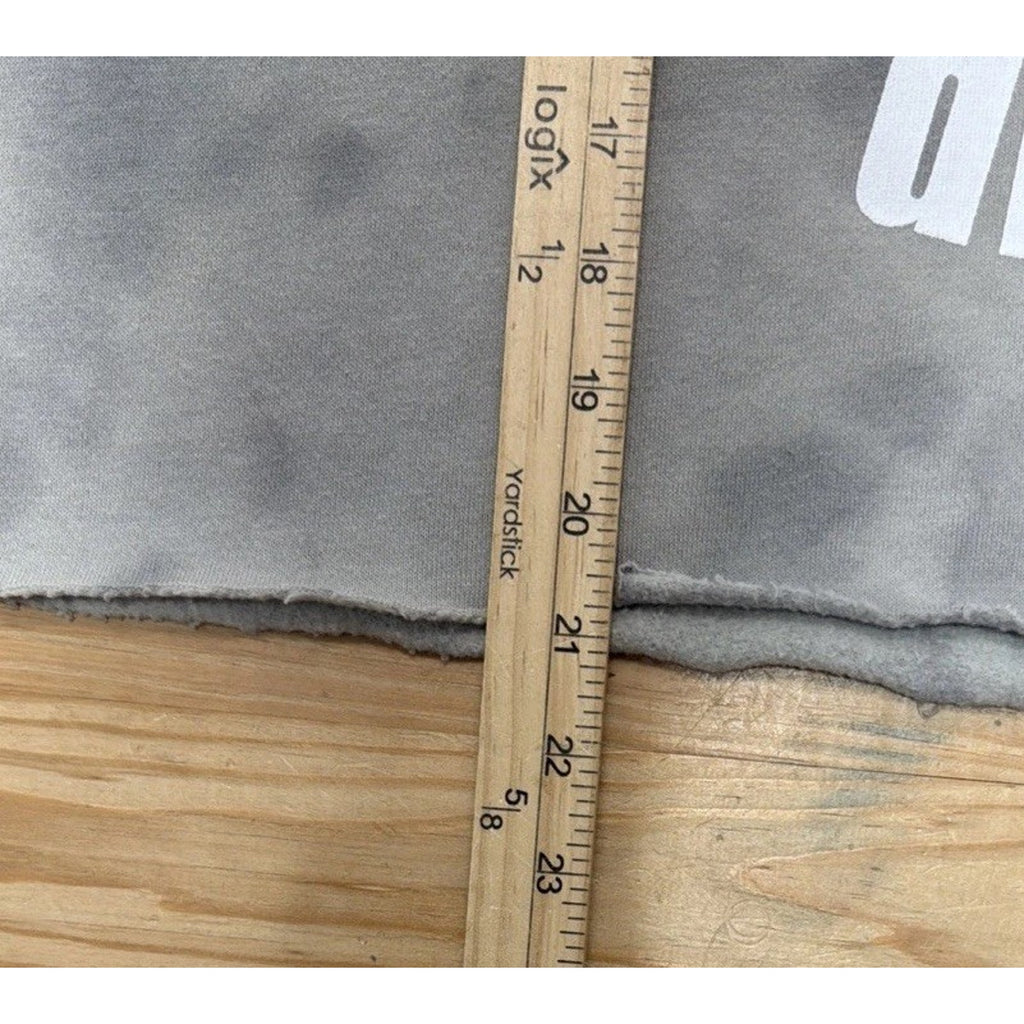 Disney CRUELLA De Vil Women's Fleece Sweater Tie Dye Grey Gray Lips Size 2XL