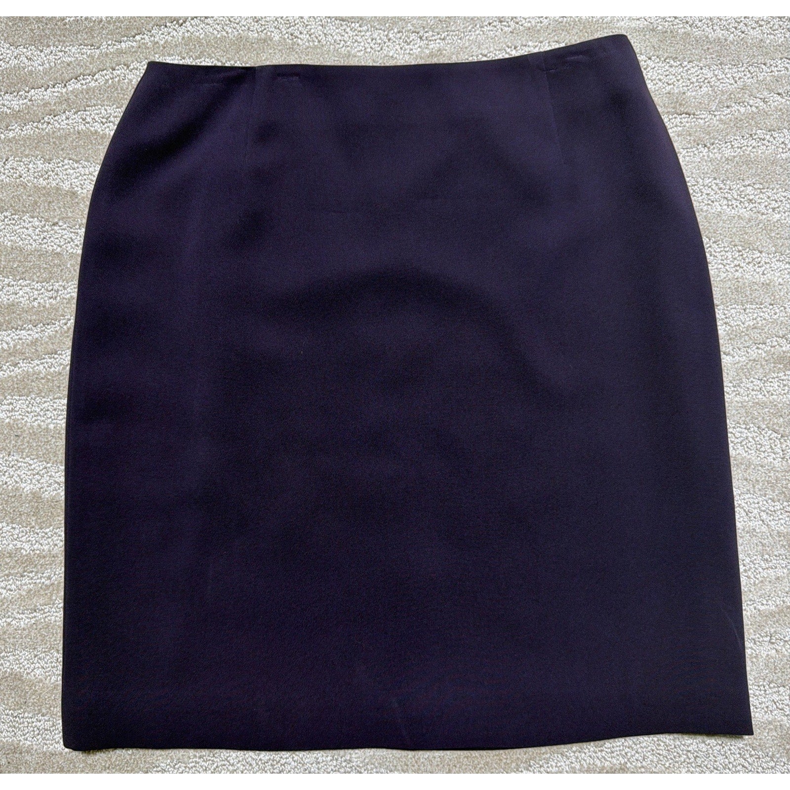 90s Vintage Mini Skirt Purple Pencil Skirt Office Aesthetic Lined Size 12 NWT