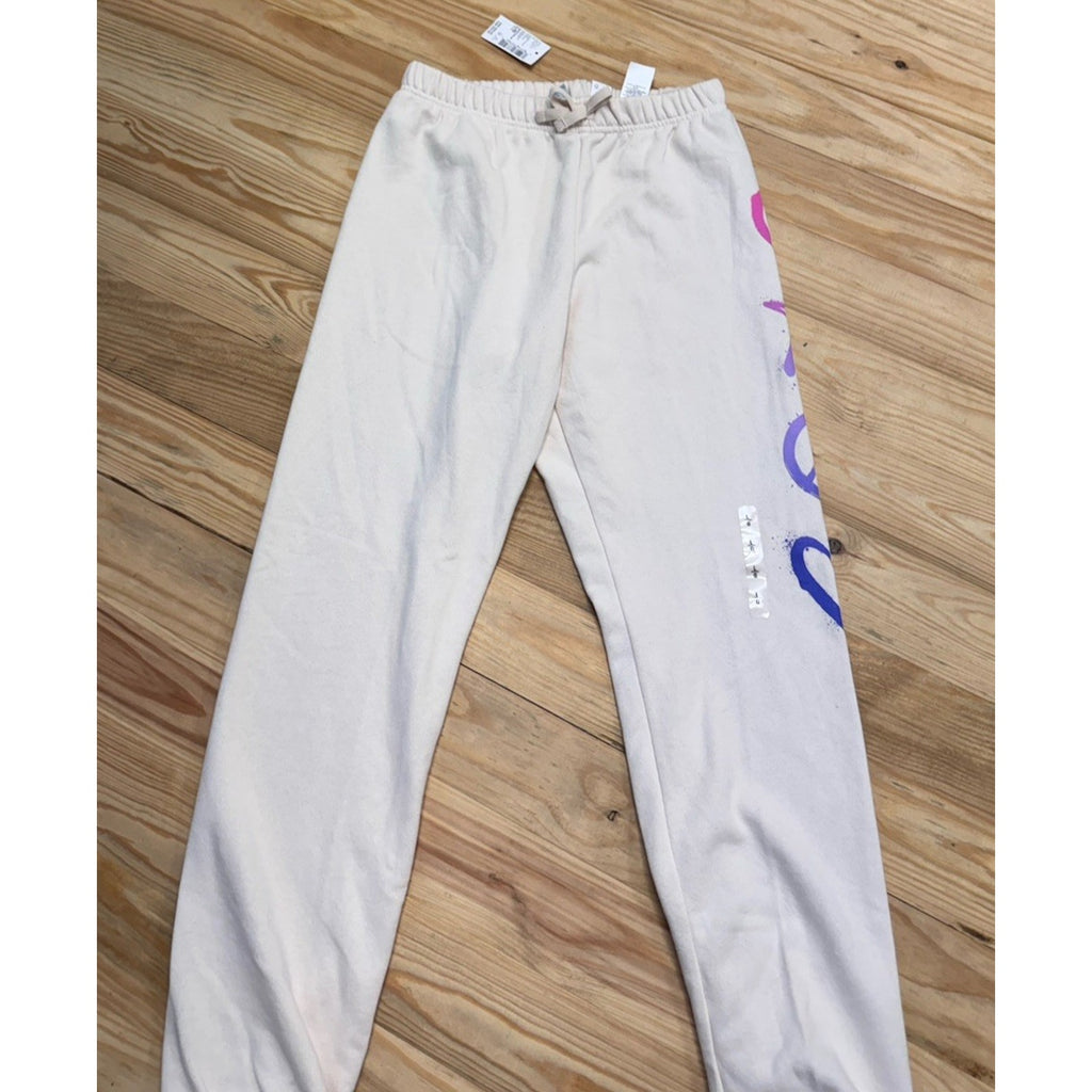 The Children’s Place Kids Girls Peace Love Pink Fleece Size Large 10/12 NWT