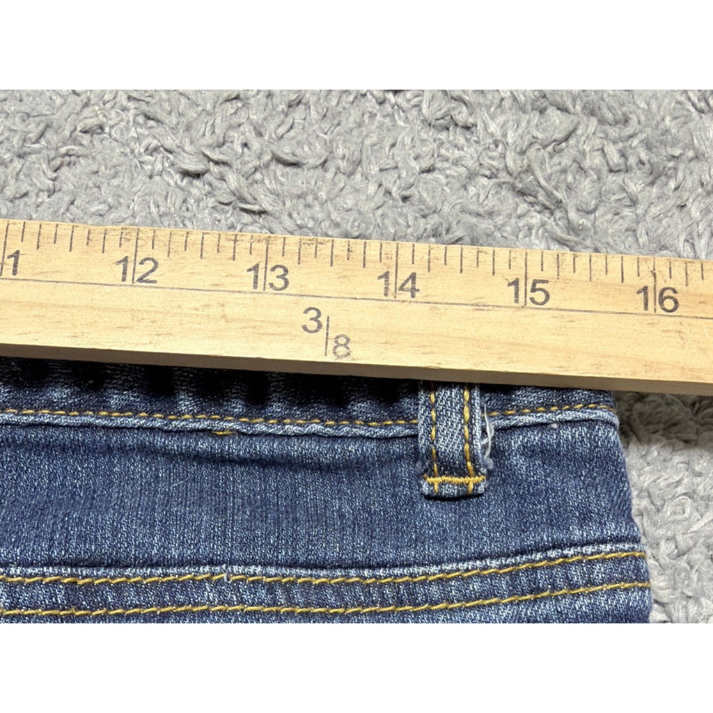 MICHAEL KORS Womens Size 8 Dark Wash Bootcut Blue Jeans Mid Rise Stretch