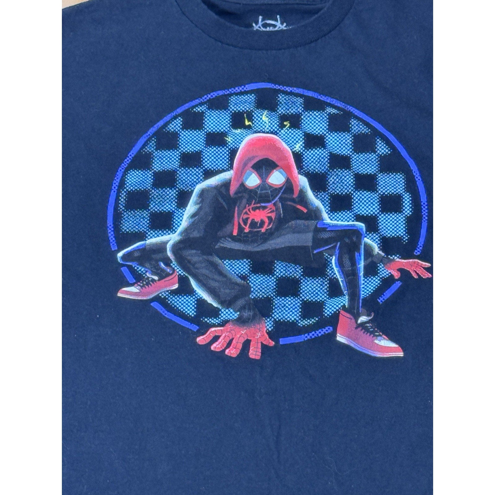 Marvel Spider-Man Across The Spider-verse Graphic T-Shirt Adult Size Medium
