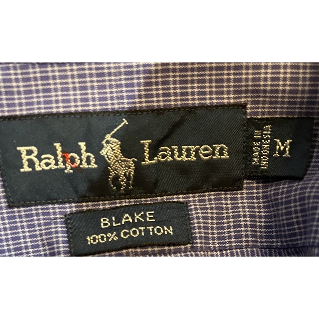 Ralph Lauren Blue Label Men's Blake 100% Cotton Long SLeeve Shirt Size M
