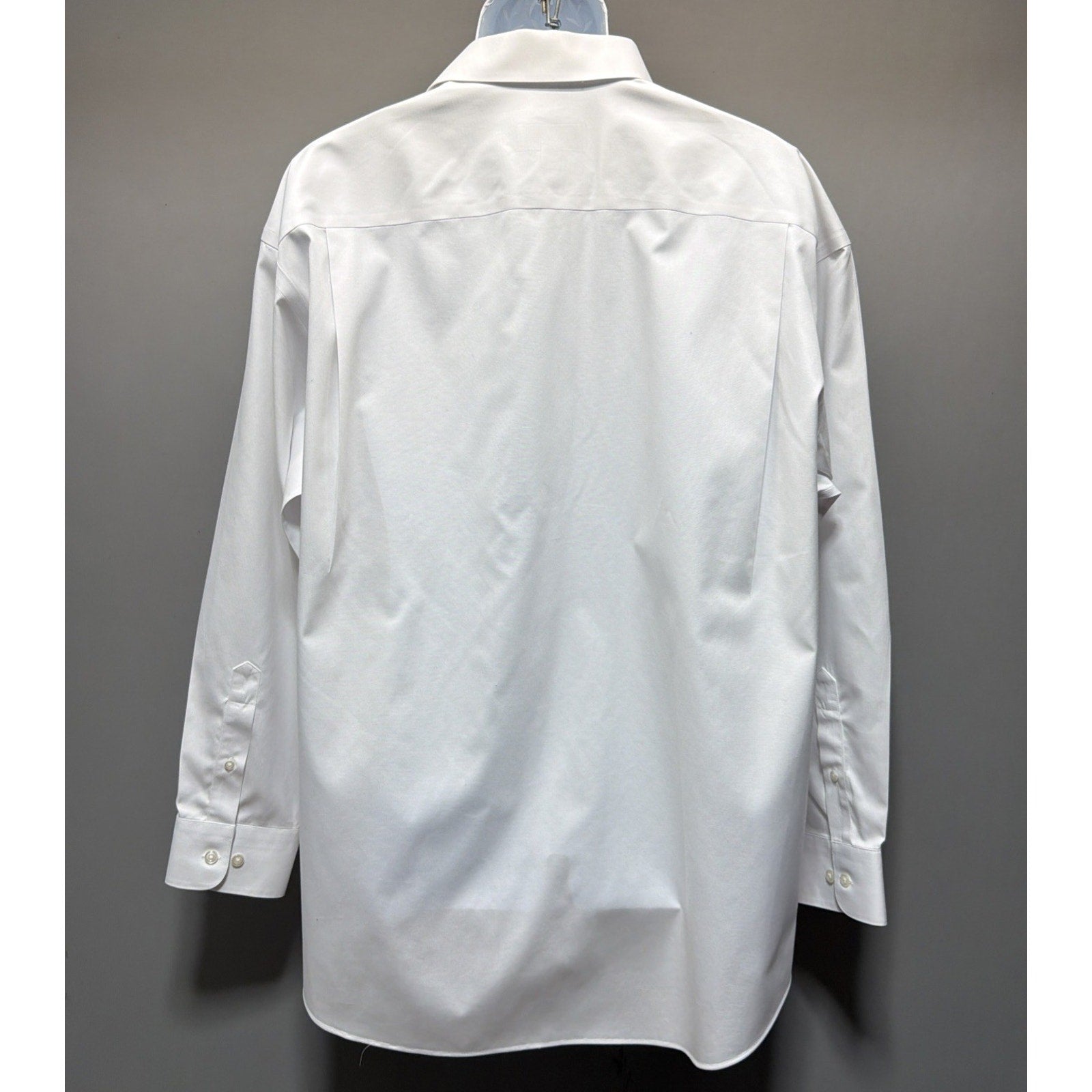 NWT JOSEPH & FEISS INTERNATIONAL 80s 2-Ply NON IRON DRESS SHIRT MENS 17 32/33 XL