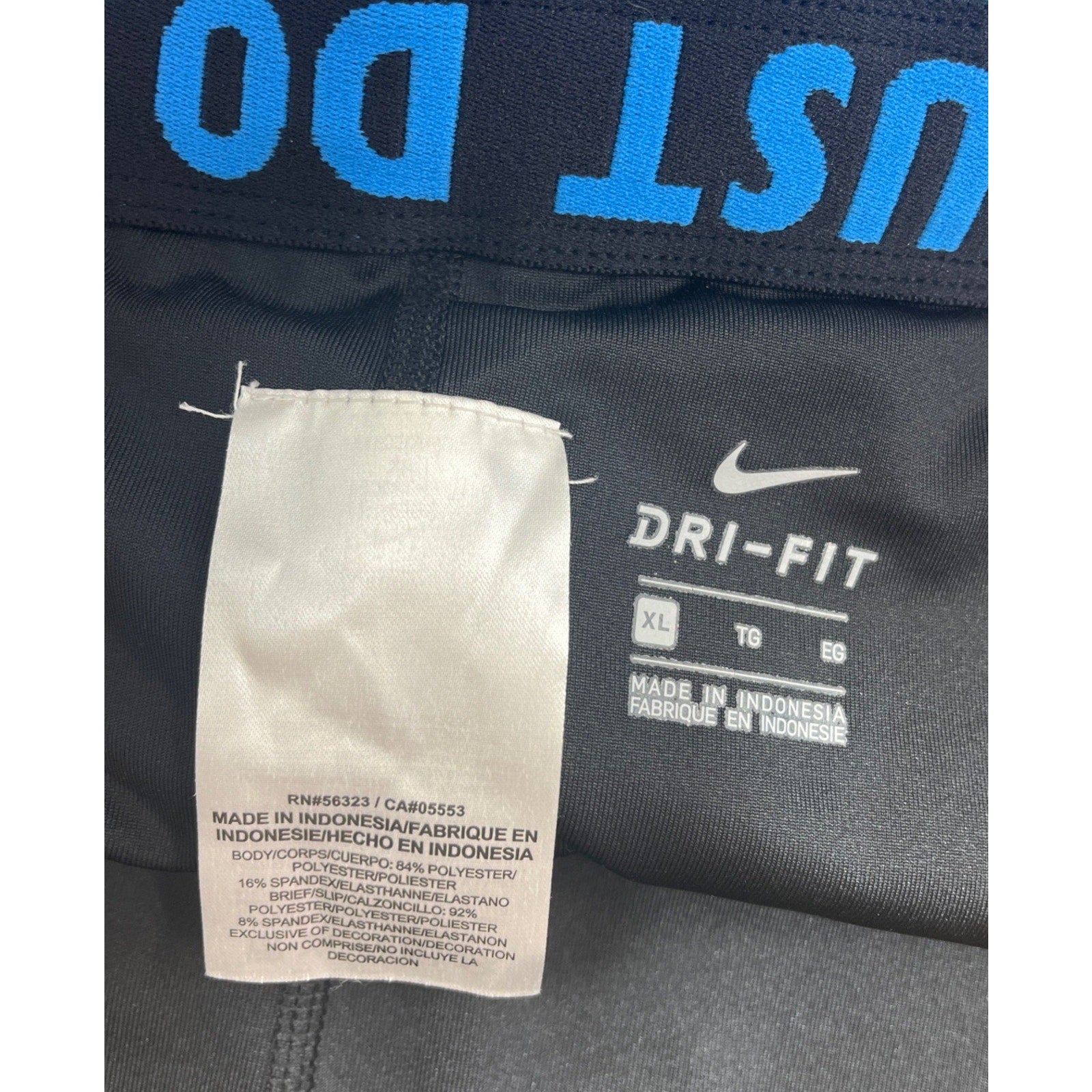 Nike Short Women Large Swoosh Dri Fit Lined Just Do it XL Phantom Run Gym Core