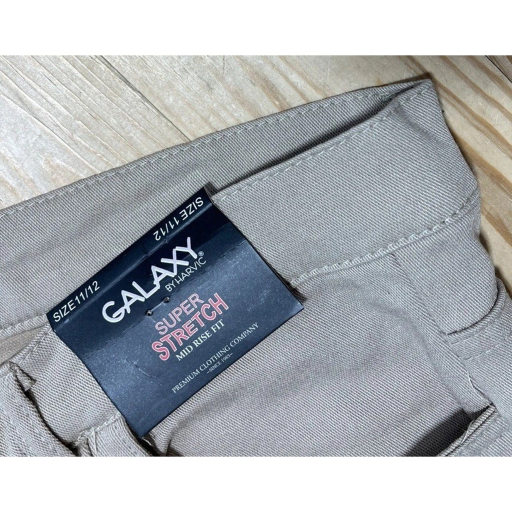 Galaxy By Harvic Women’s Super Stretchy Slim Fit Straight Leg Ponte Pants 11/12